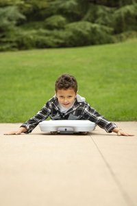 Niebieska deskorolka deska na kółkach Mini Eolo Italtrike