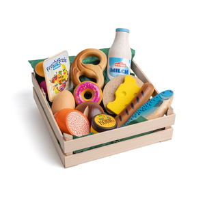 Zestaw XL produktów spożywczych w skrzyneczce Erzi