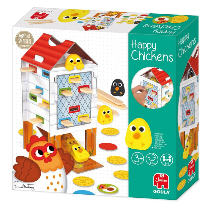 Gra dla dzieci Happy Chickens Goula