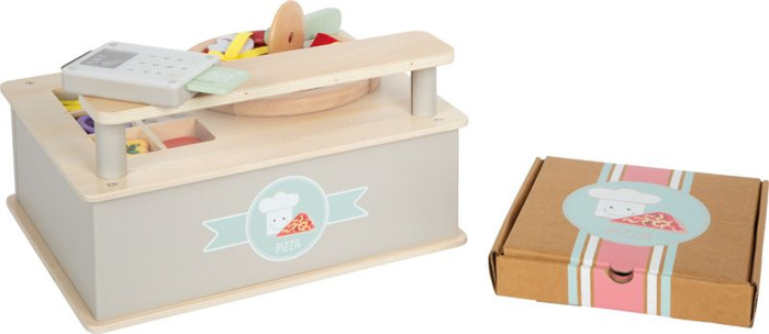 Drewniana pizzeria zabawki kuchenne dla dzieci Small Foot