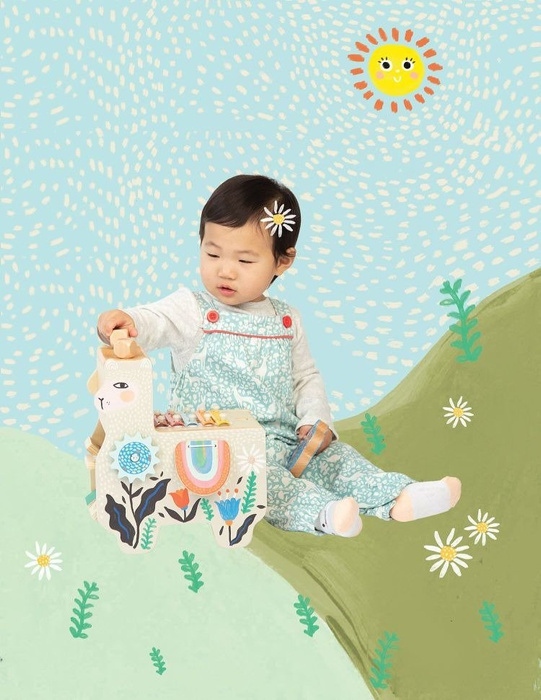 Muzyczne instrumenty w kostce Lamaja Manhattan Toy