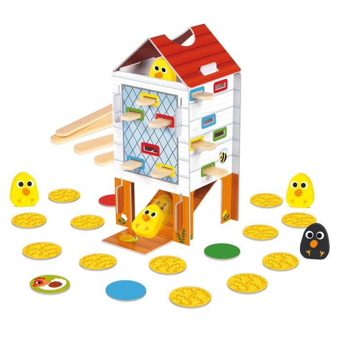 Gra dla dzieci Happy Chickens Goula