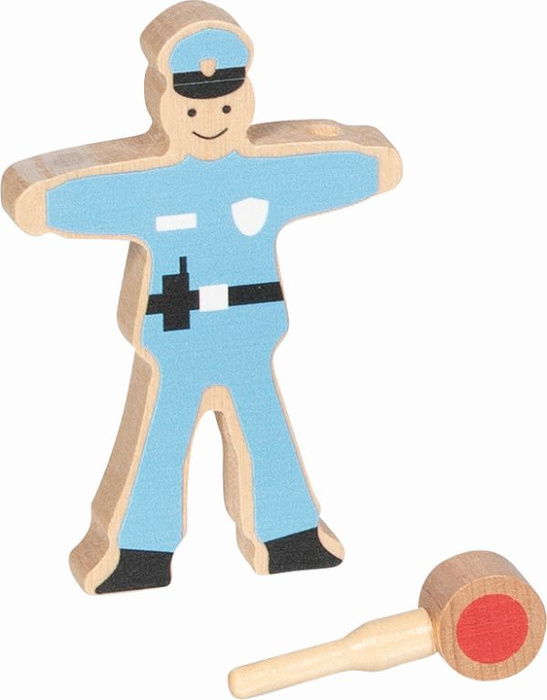 Zestaw znaków drogowych Policjant Ole Goki
