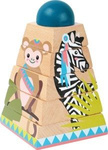 Układanka piramida Dzikie zoo Small Foot Design