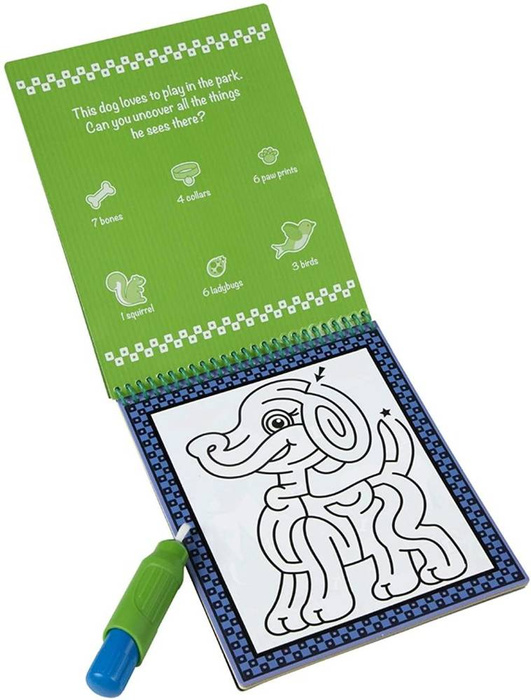 Wodna kolorowanka z labiryntami Water Wow Pet Melissa & Doug