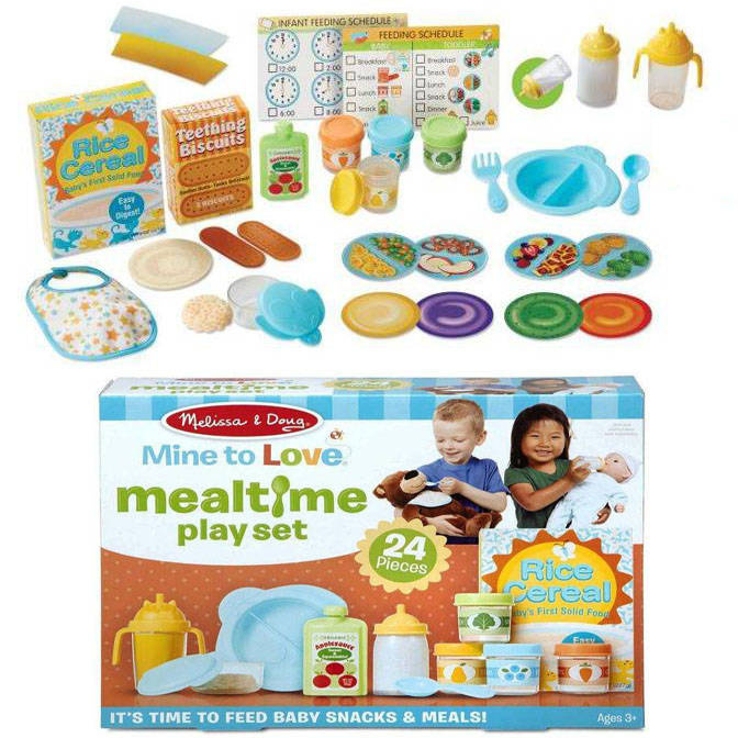 Zestaw do karmienia lalek Mine to Love Melissa & Doug 