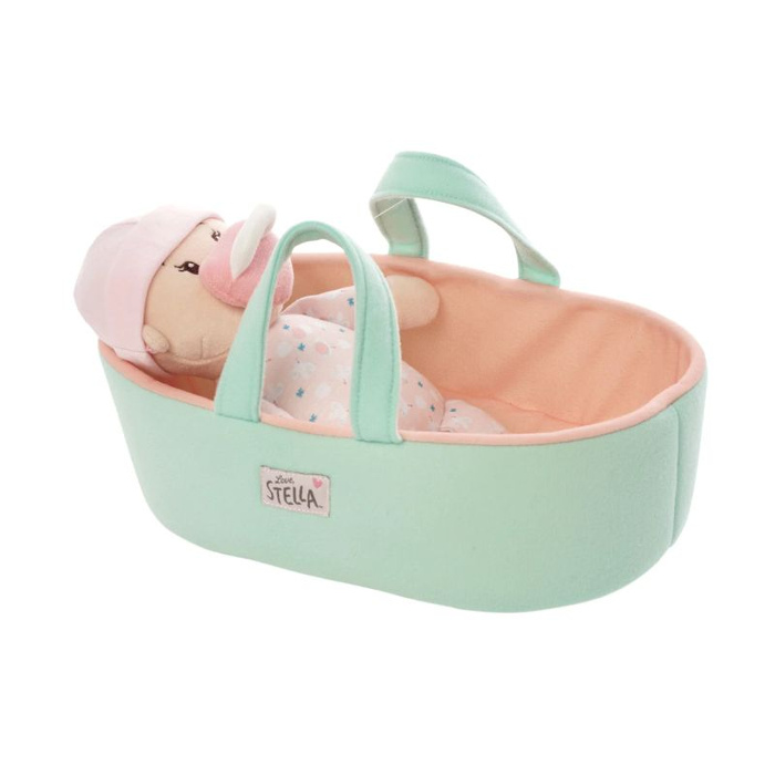 Lalka Peach z miękką kołyską Love Stella Manhattan Toy