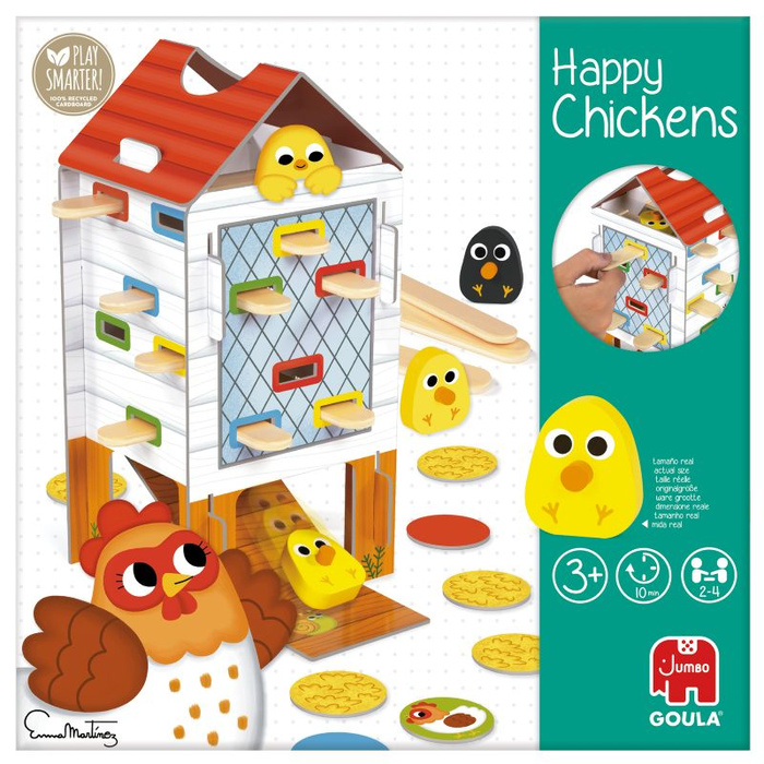 Gra dla dzieci Happy Chickens Goula