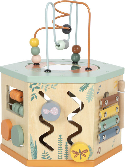 Kostka umiejętności motorycznych 7 stron Safari Small Foot