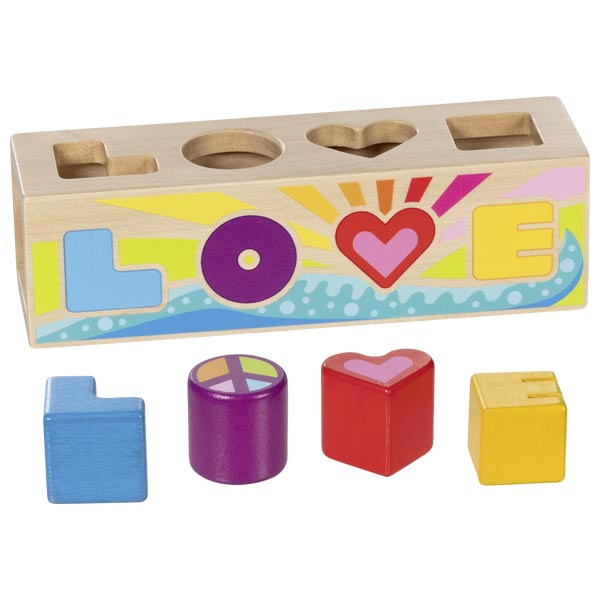 Sorter kształtów dla dzieci Love Goki