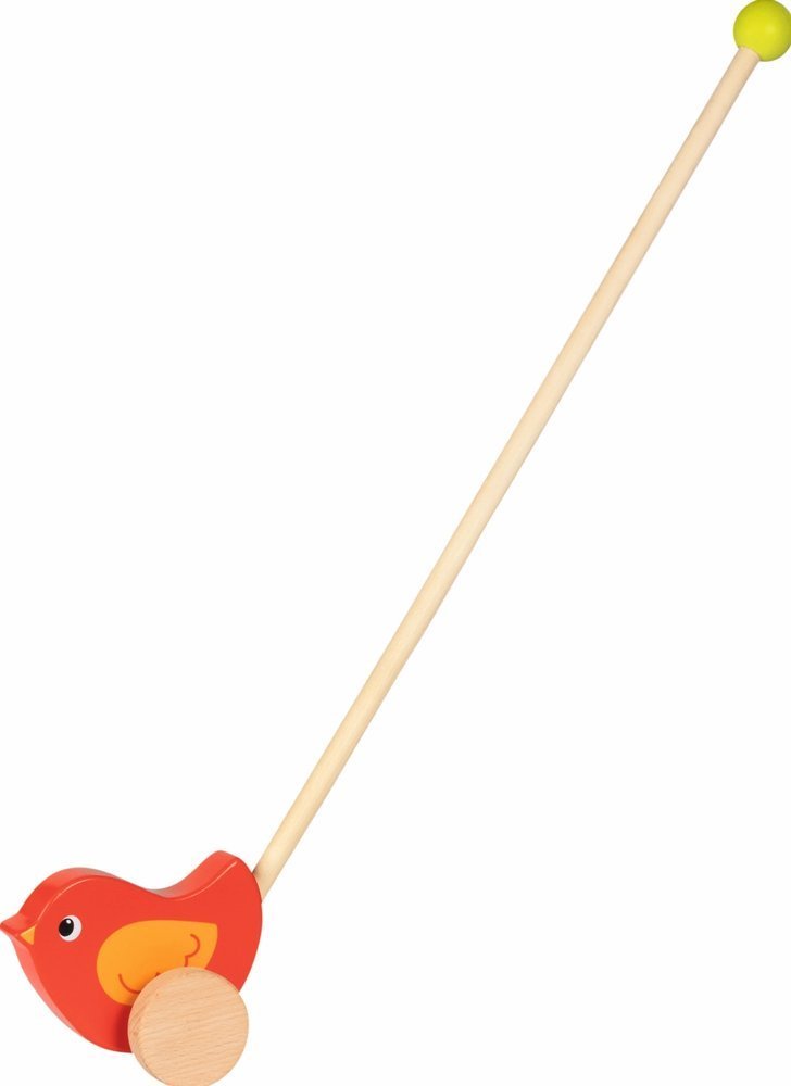 Drewniany Pchacz Na Kiju Dla Dzieci Bird Red Goki Pchacze Zabawki Do Ciagniecia Goki Wszystko W Ruchu Tytul Sklepu Zmienisz W Dziale Moderacja Seo