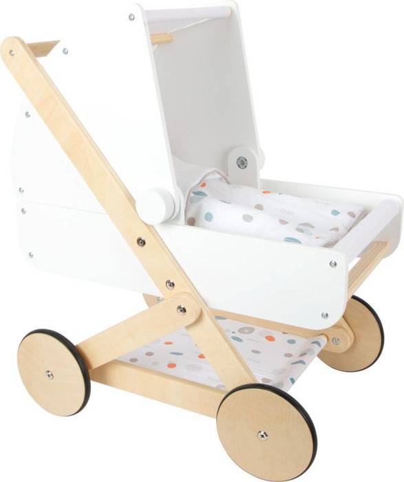 Drewniany wózek dla lalek Little Button Small Foot