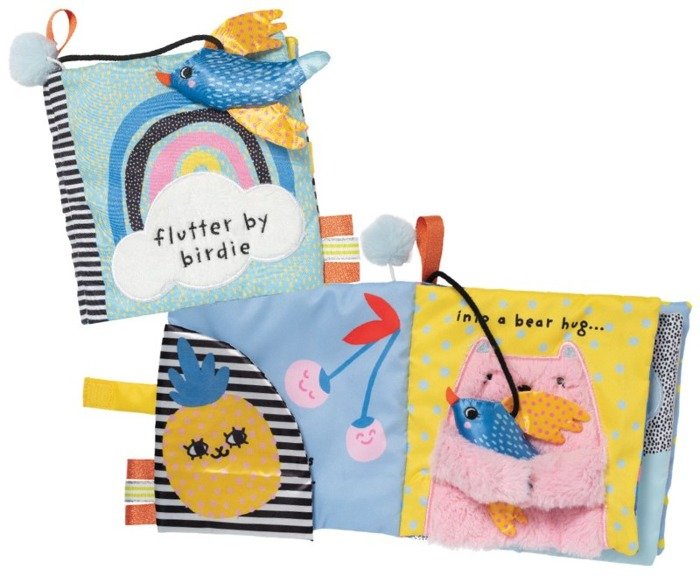 Pierwsza książeczka dziecka Flutter by Birdie Manhattan Toy